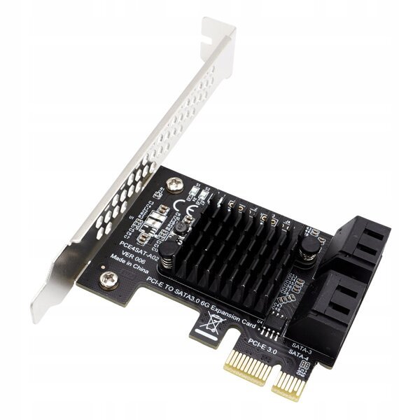 Pc Pcie 1x - 4x Sata 3.0 Serial Ata Iii 6gb/s -sovitinkortti