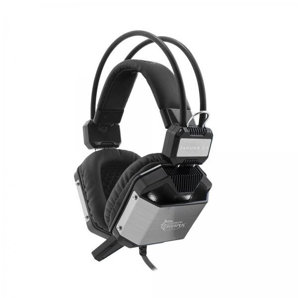 Pelikuulokkeet White Shark Jaguar 7.1 Gaming Headset - Black/Silver (PC)