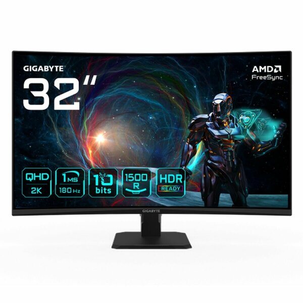 Pelinäyttö Gigabyte GS32QCA Quad HD 31,5"