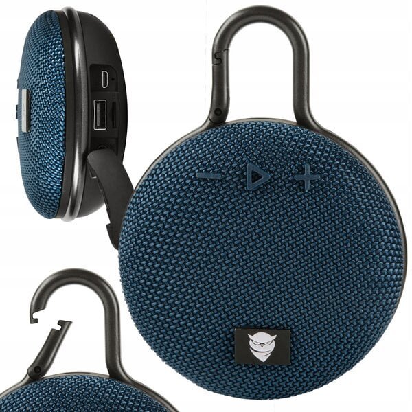 Bluetooth-kaiutin karabiinilla