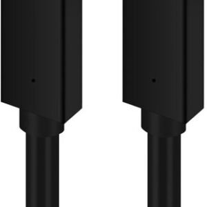 Platinet-kaapeli USB-C - USB-C 5A 100W 1m, musta (PUCC5A1B)