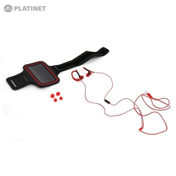 Platinet Universal Sports Kit, punainen (42930)