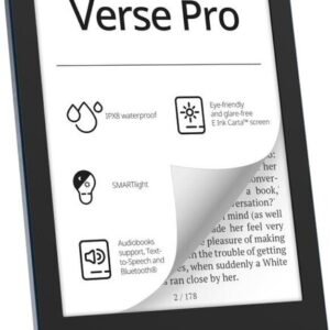 PocketBook e-lukija Verse Pro 6"16GB, taivaansininen