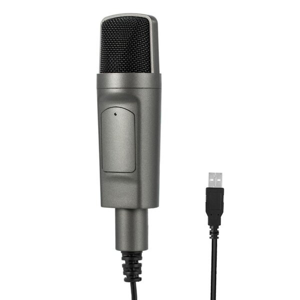 Pöytämikrofoni 3,5 mm/USB, 1 kpl