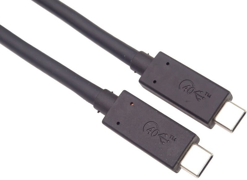 PremiumCord-kaapeli USB4 8K 60Hz 1,2m