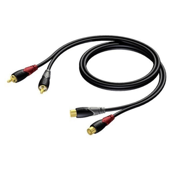 Procab, 2xRCA/2xRCA, 3 m