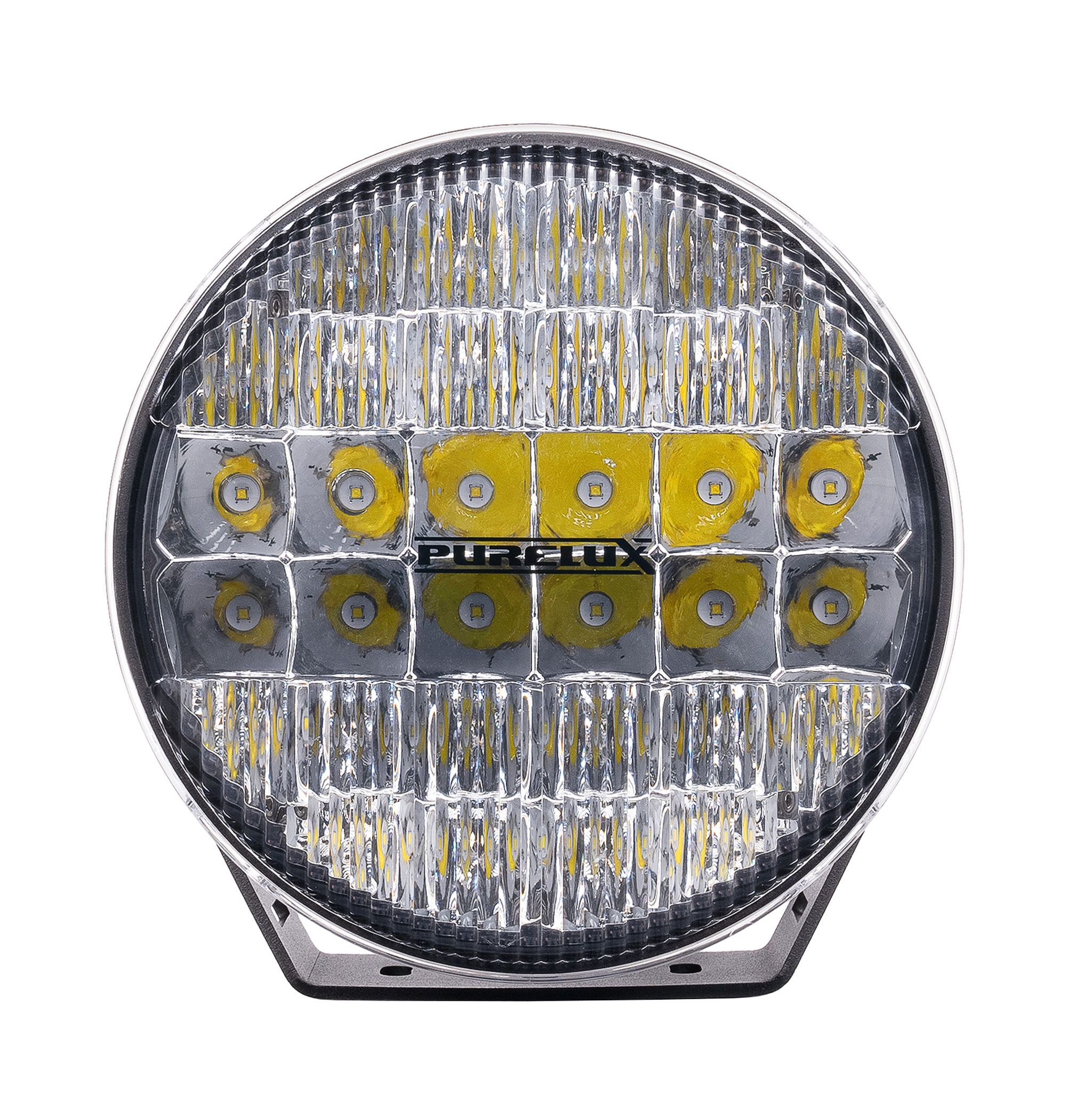 Spridningsfilter Purelux 9110 Wide flood lens cover, Klar, 1 st