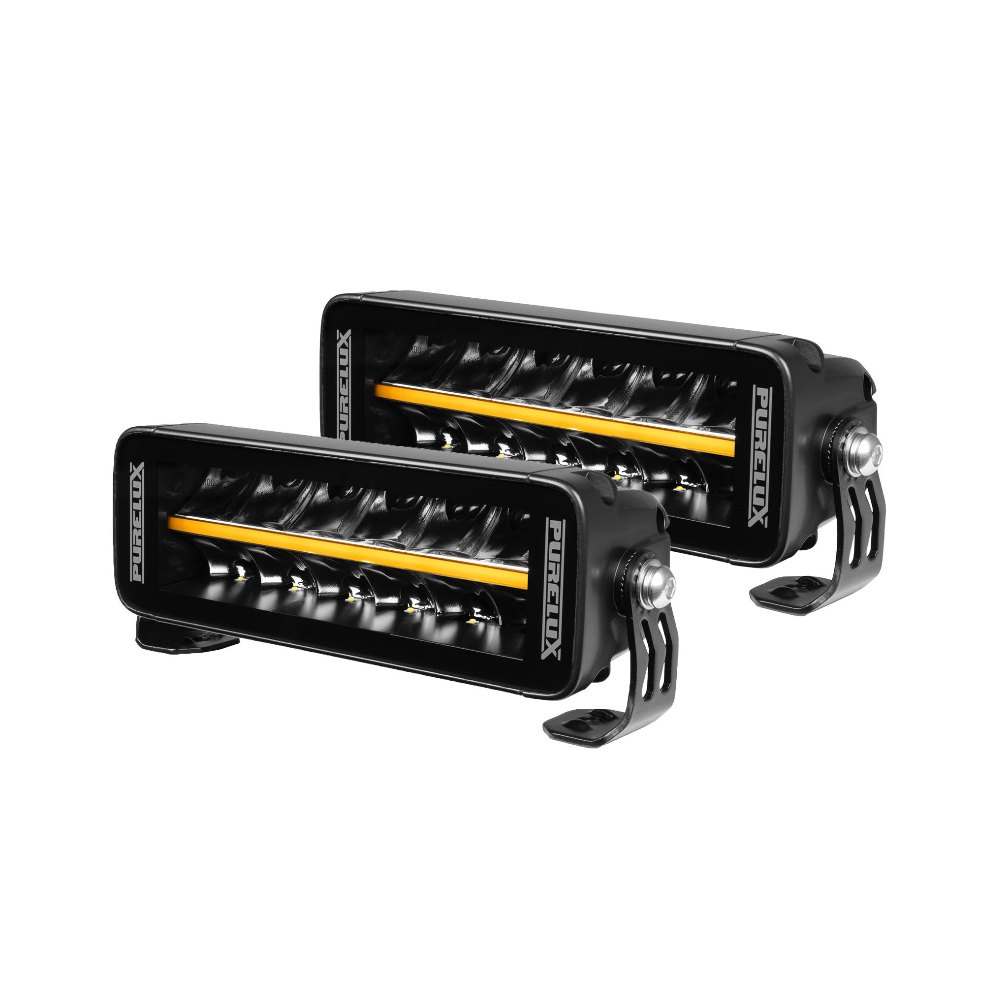 Extraljus Purelux Black Boost S200 - Rak / 20 cm / 60W, 2 st