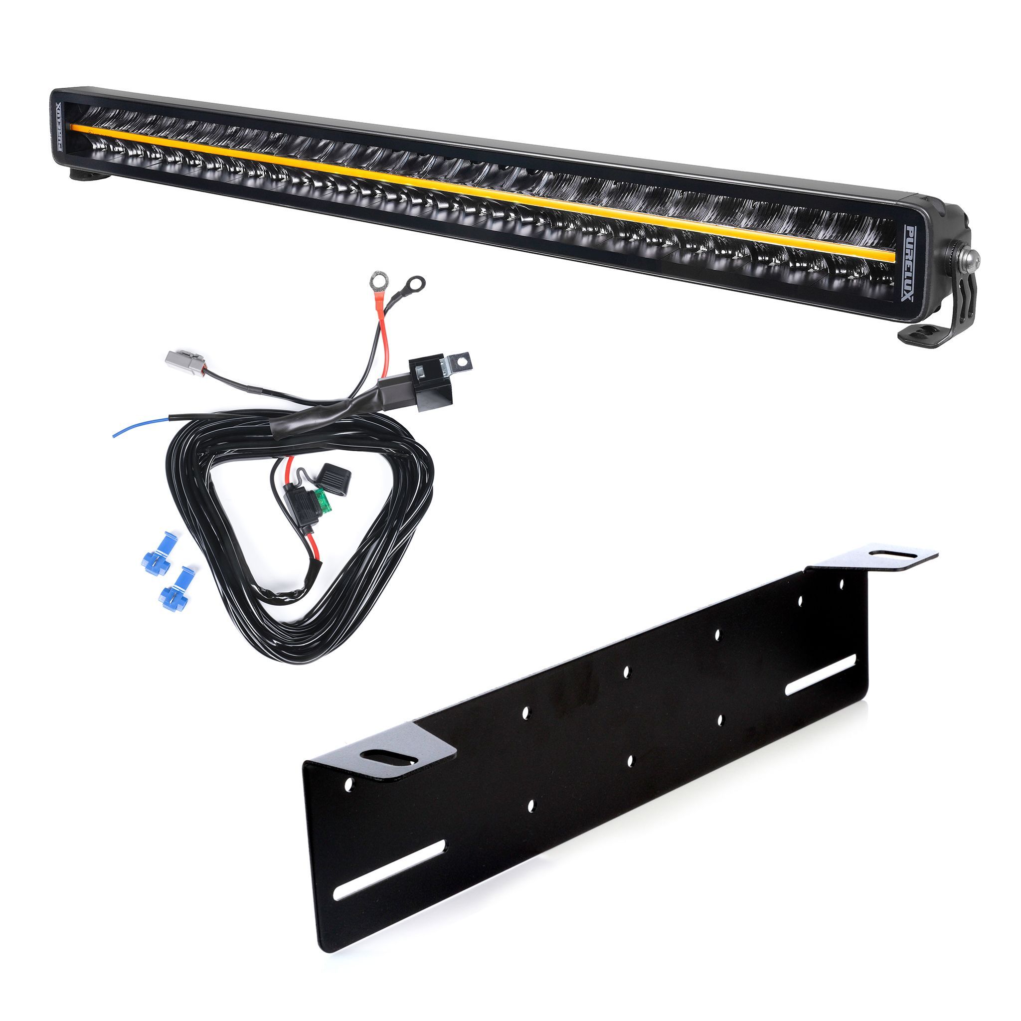 Extraljus Purelux Black Boost S820 - Rak / 82 cm / 300W, 1 st - Komplett paket