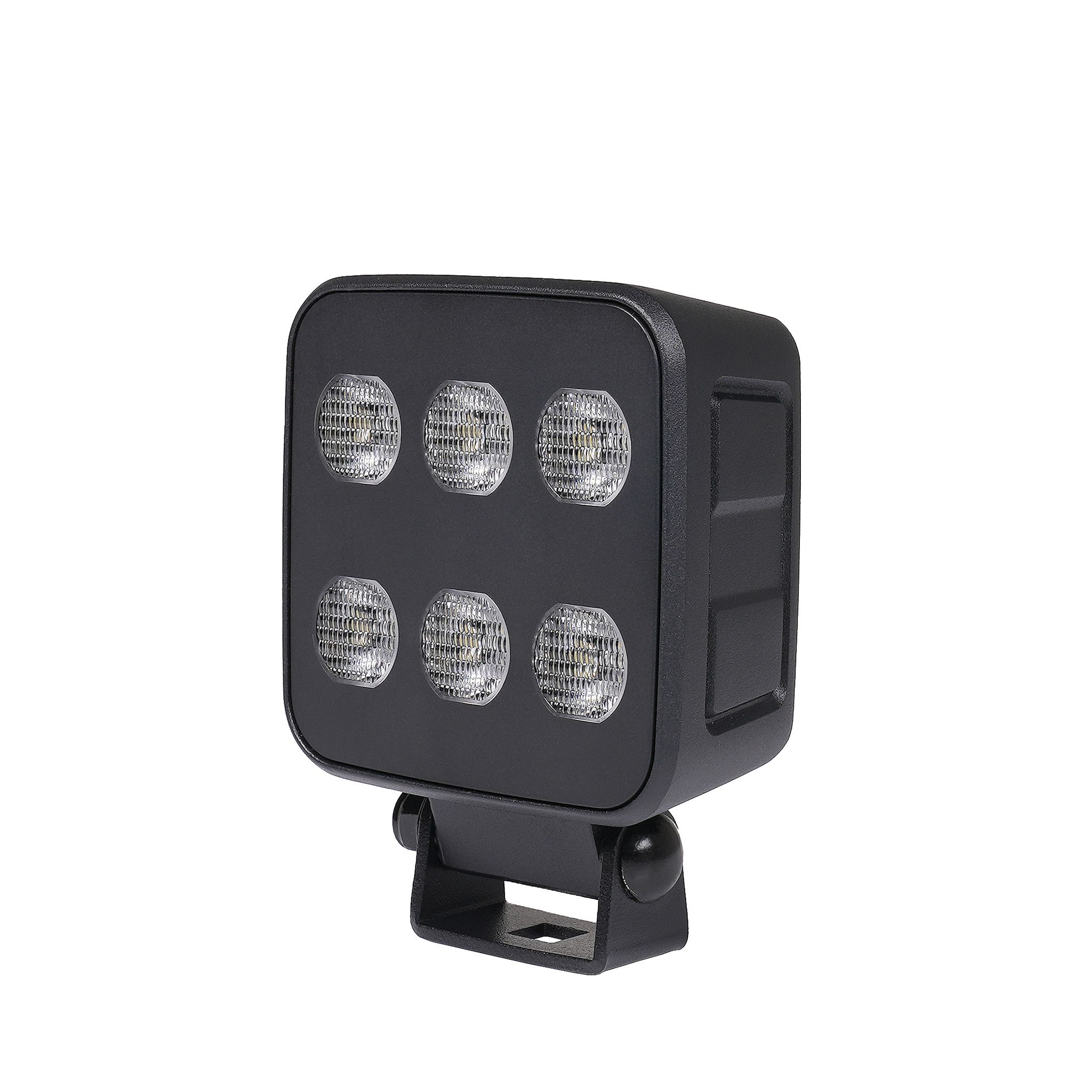 Arbetsbelysning Purelux Black Raven 44 - 9 cm / 60W - Bred, 8 st