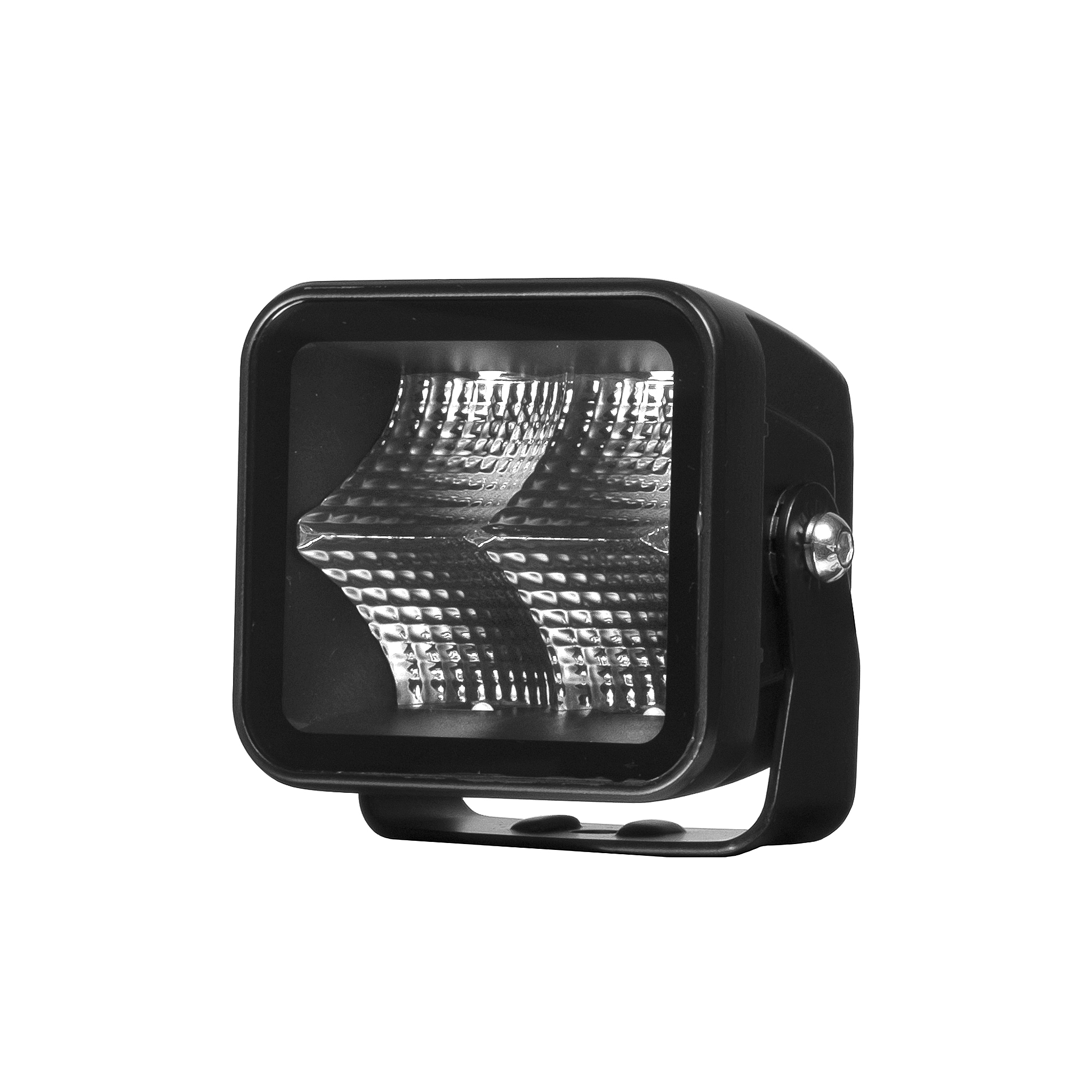 Arbetsbelysning Purelux Black Square 40 Flood - 8 cm / 40W / Bred, 1 st