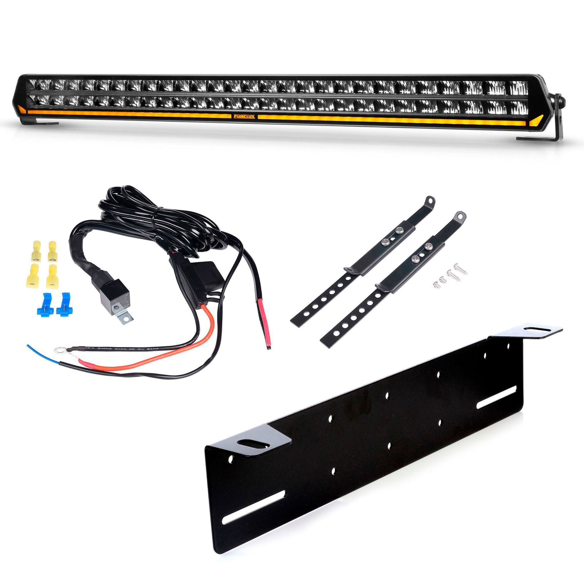 Extraljus Purelux Panther Flash S800 - Rak / 78 cm / 324W, 1 st - Komplett paket