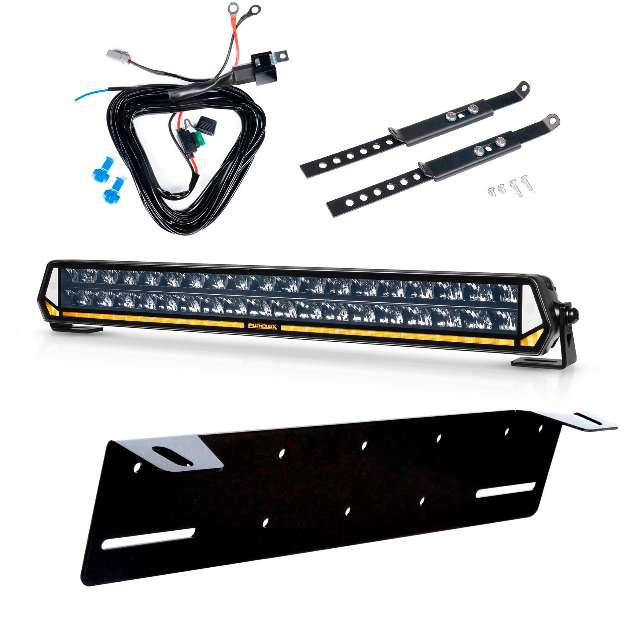 Extraljus Purelux Panther Heat S540 - Rak / 55 cm / 260W, 1 st - Komplett paket