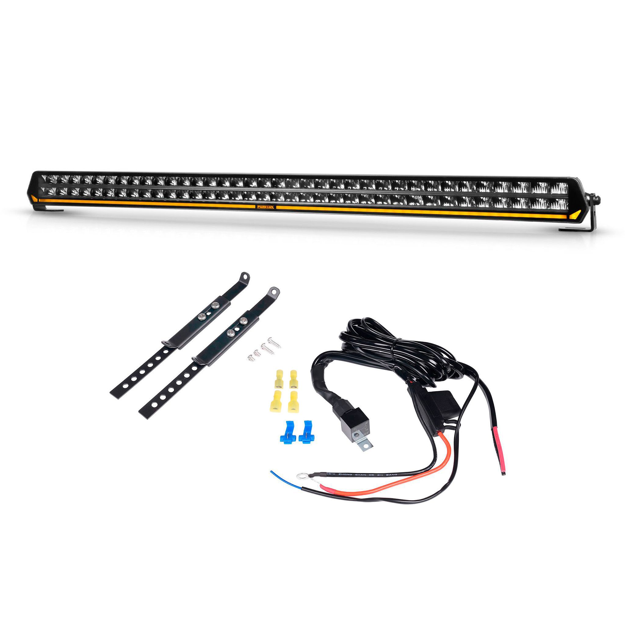 Extraljus Purelux Panther S1050 - Rak / 103 cm / 432W, Extraljus + Reläkabelsats