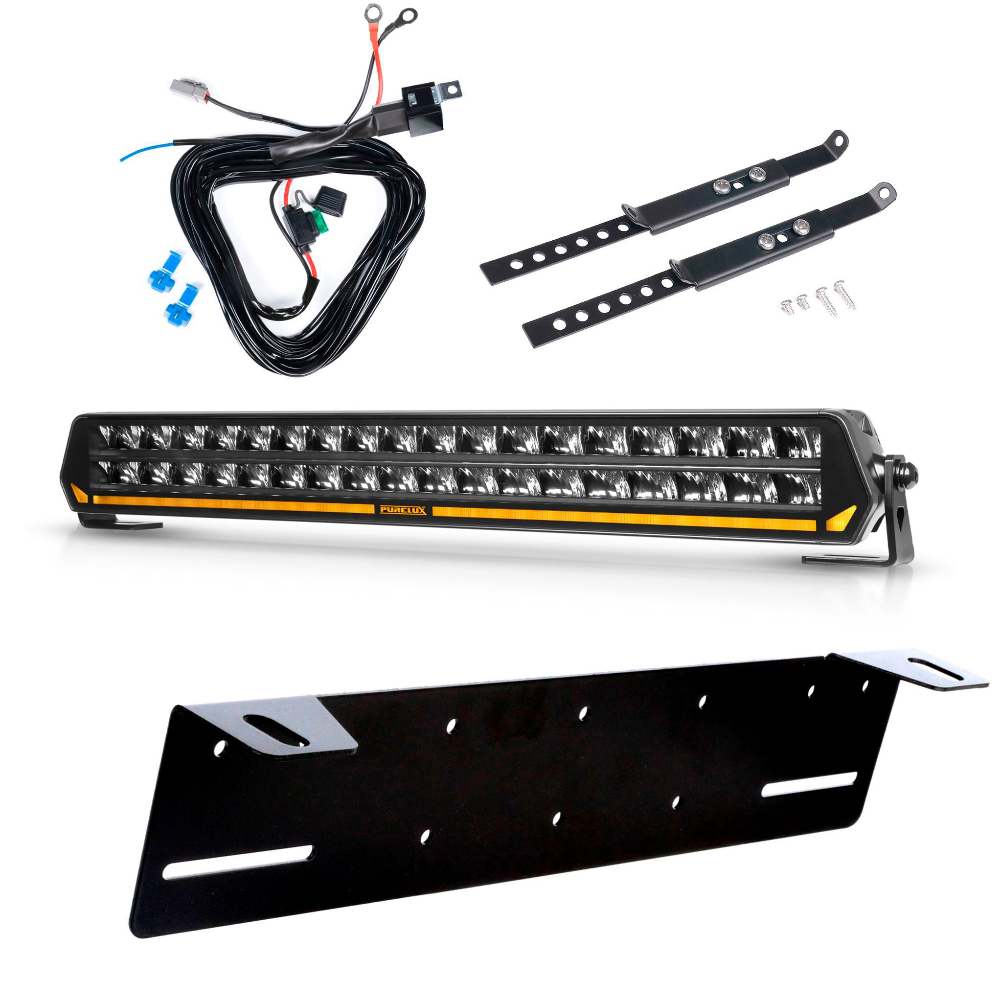 Extraljus Purelux Panther S540 - Rak / 54 cm / 216W, 1 st - Komplett paket