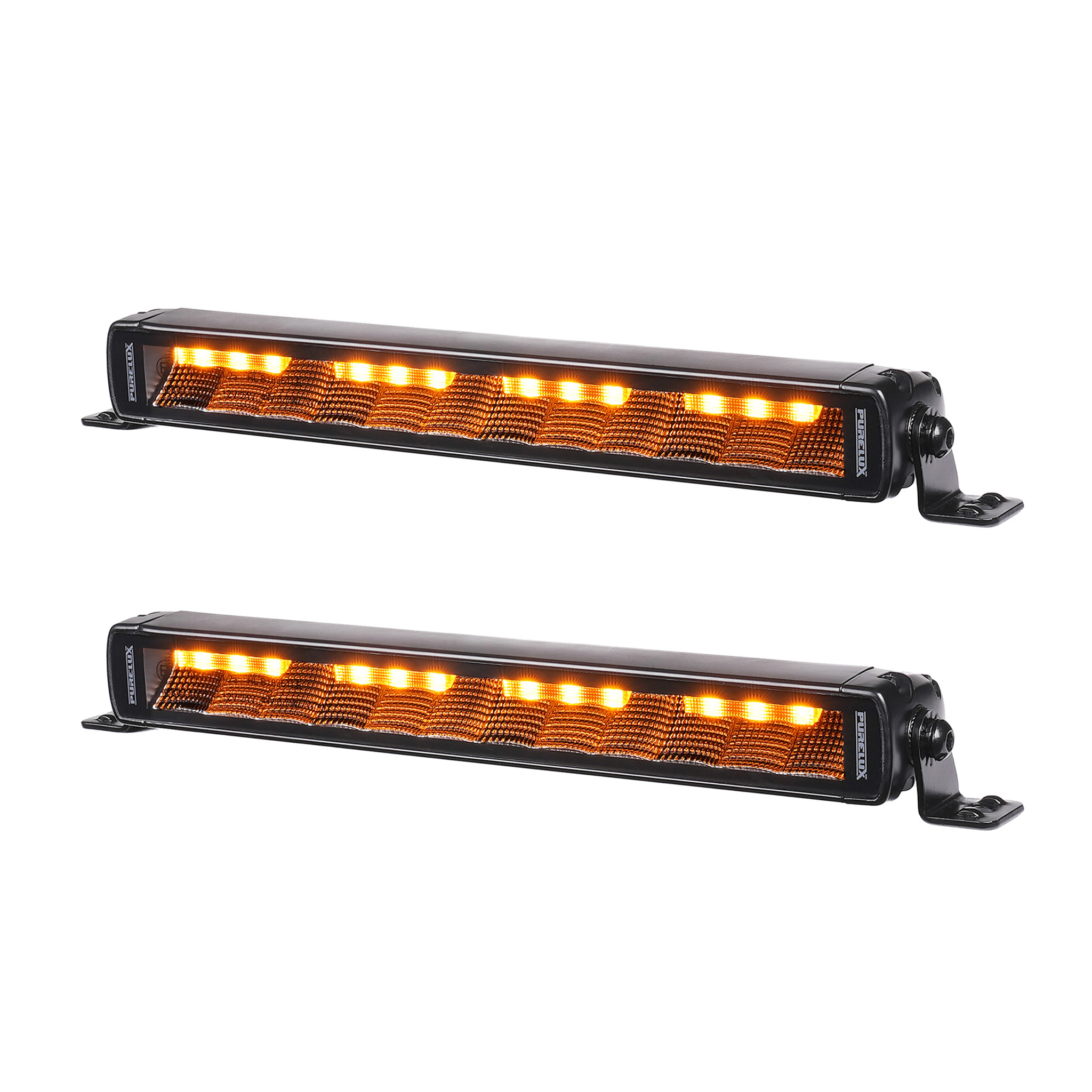 Arbetsbelysning Purelux Road Black MF320 - 32 cm / 24W / Flood, 2 st