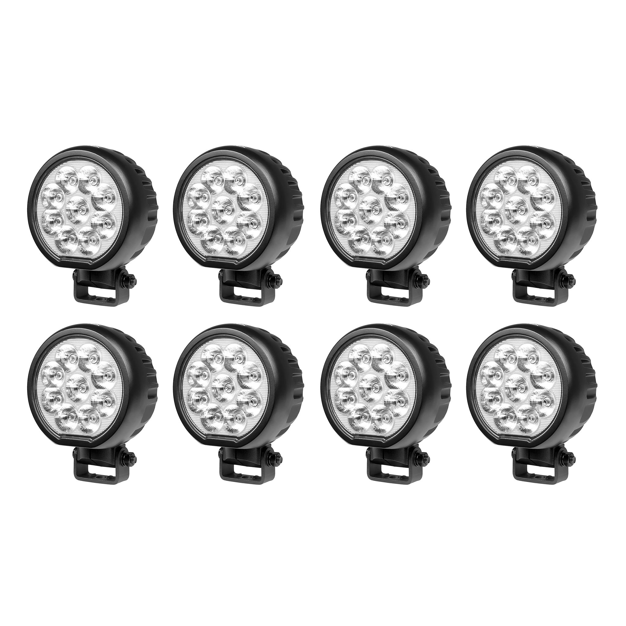Arbetsbelysning Purelux Rotatable 90 Gen2 - 13 cm / 90W / Spot, 8 st