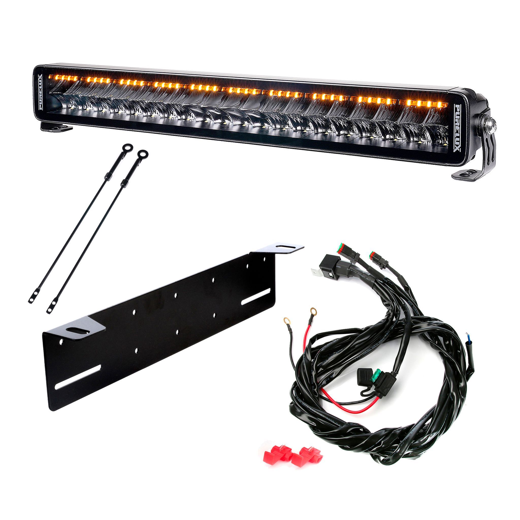 Extraljus Purelux Flash S560 - Rak / 56 cm / 200W, 1 st - Komplett paket
