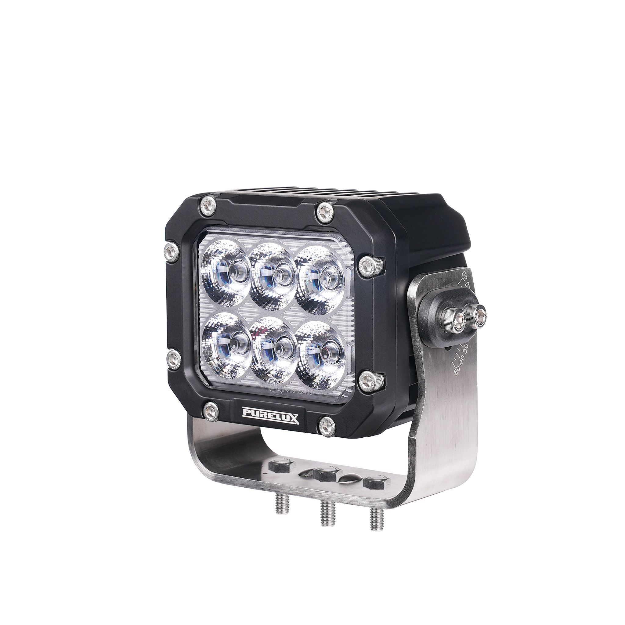 Arbetsbelysning Purelux Square 60 HD Gen2 - 14 cm / 60W / Spot, 1 st (Gen1)