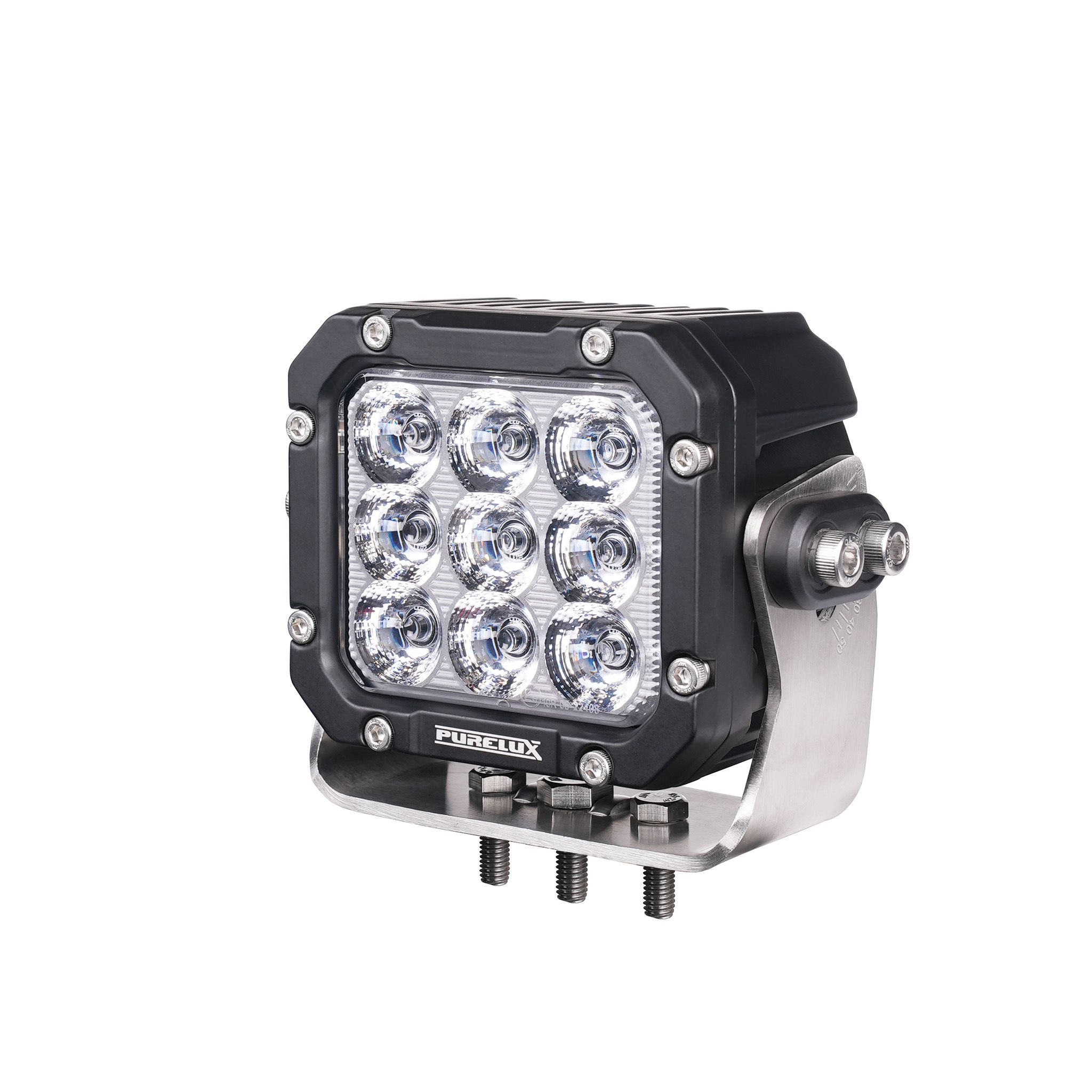 Arbetsbelysning Purelux Square 90 HD Gen2 - 16 cm / 90W / Spot, 1 st (Gen1)