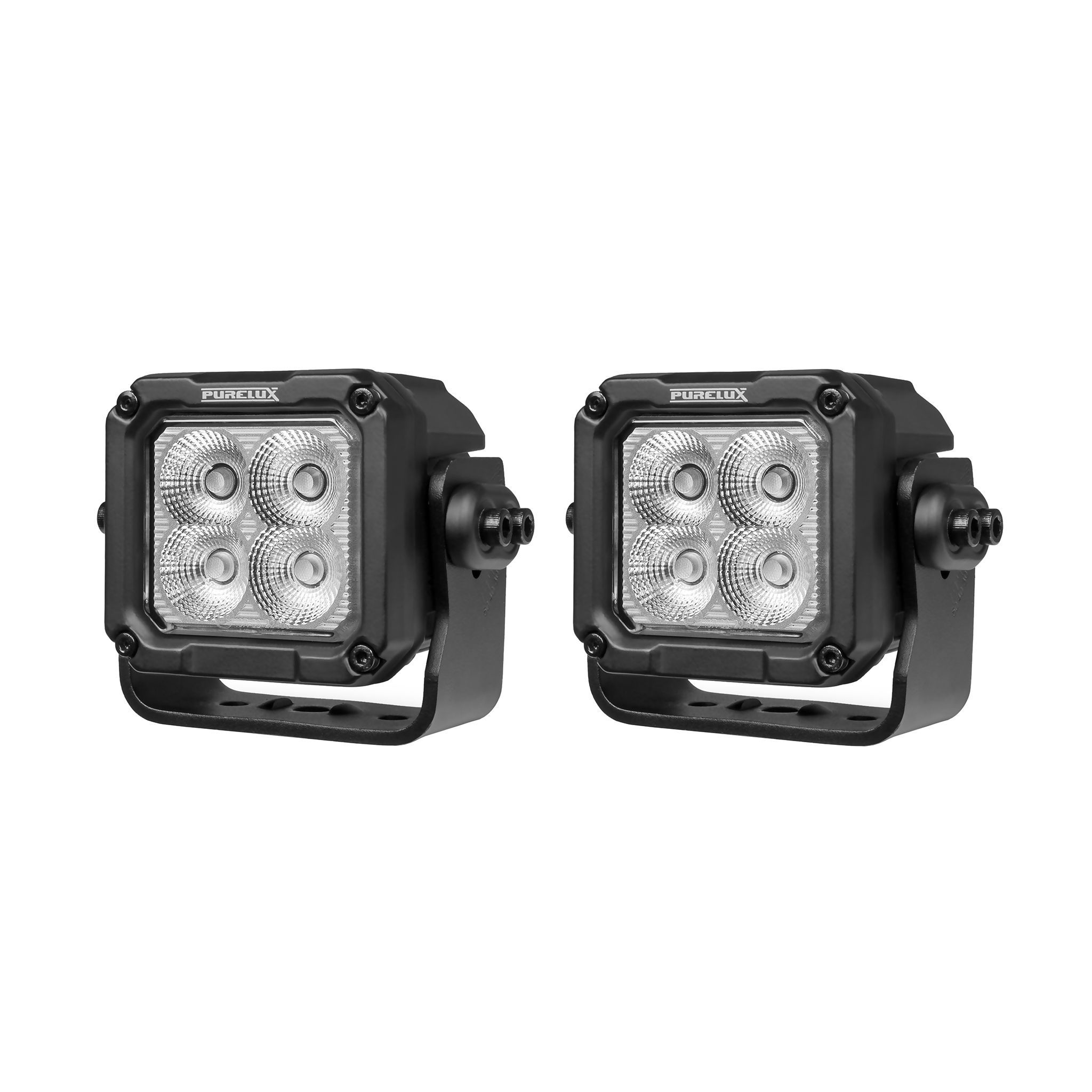 Arbetsbelysning Purelux Square 40 HD ADR - 12 cm / 40W / Bred, 2 st