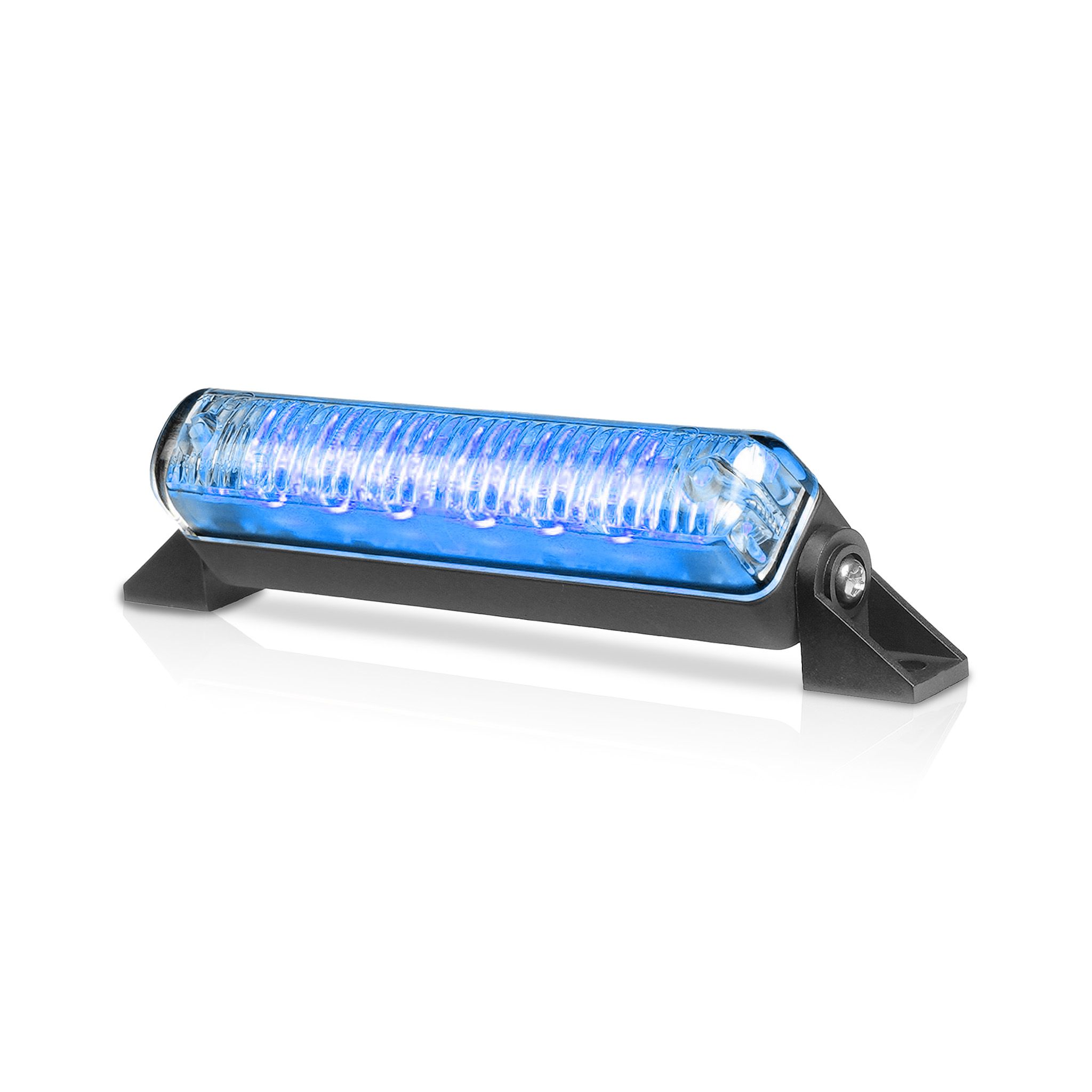 Varningsljus / Blixtljus Purelux Strobe Sweeper HD - 12/24V / 18W / 90 mm, Blå