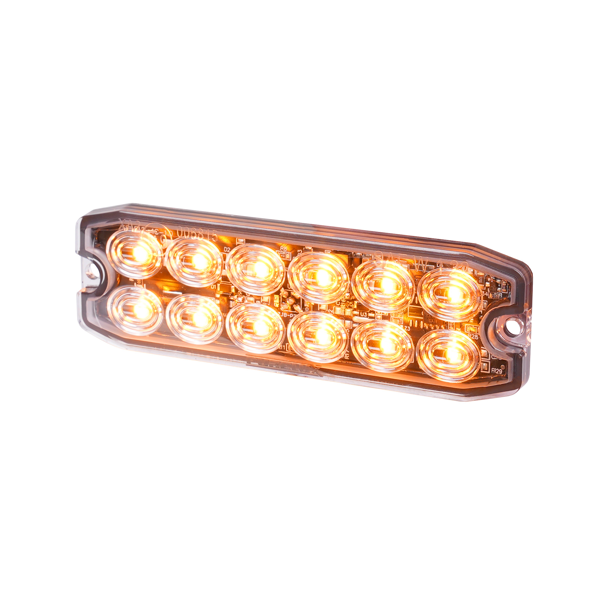 Varningsljus / Blixtljus Purelux Strobe Ultra Slim - 12/24V / 15W / 111 mm, 1 st