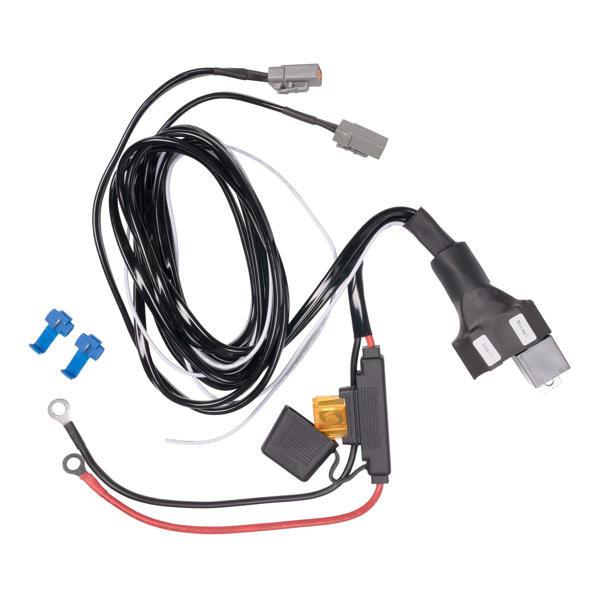 Reläkabelsats Purelux Dualrelay 12V, DTP, 2 utgångar (DTP)