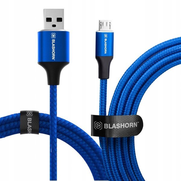 QC3.0-kaapeli, Micro USB, pikalataus, 2.4A, 1.8m