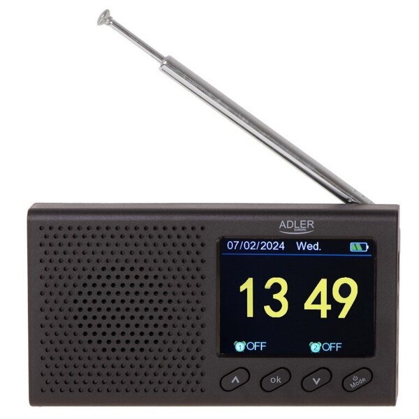 Radio bluetoothilla, kello ADLER AD-1198