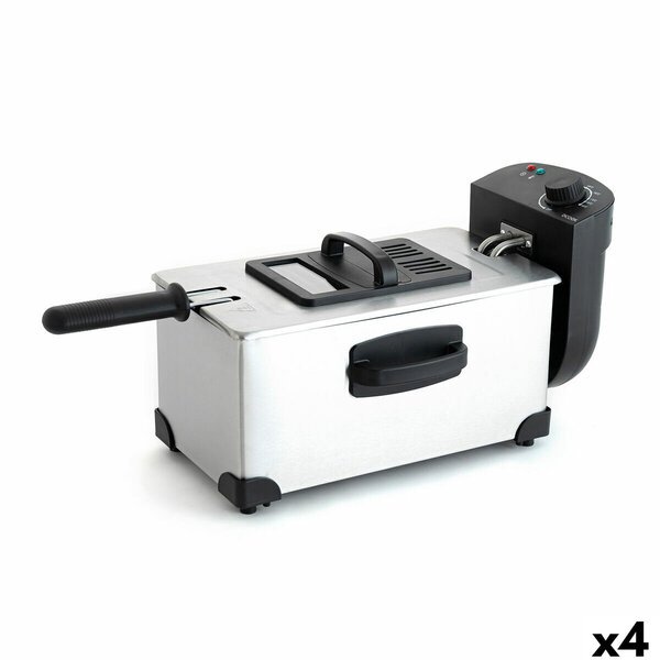 Rasvakeitin Dcook Gallery Hopeinen 2000 W 3 L 4 osaa