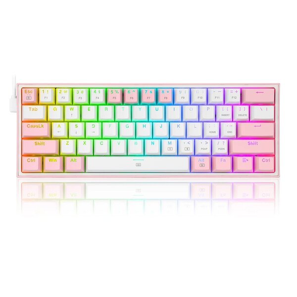 Redragon K617-RGB Pink