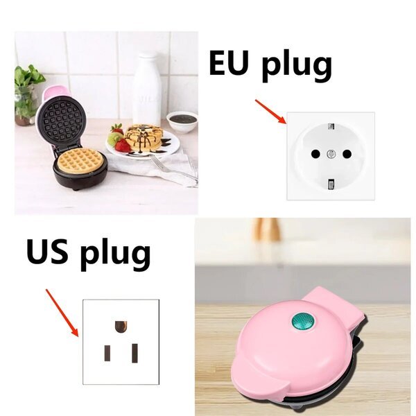 Revolution Vohvelirauta - pinkki, 1, EU