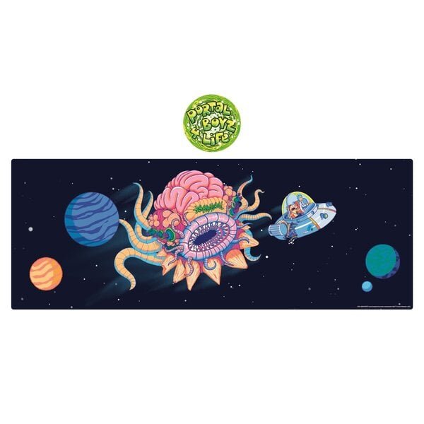 Rick&Morty Desk Pad&Coaster Set