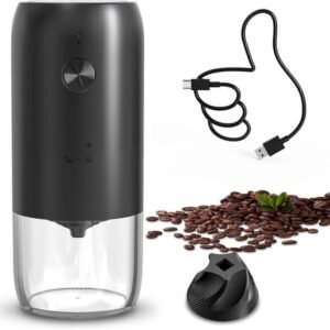 Sähköinen kahvimylly, musta