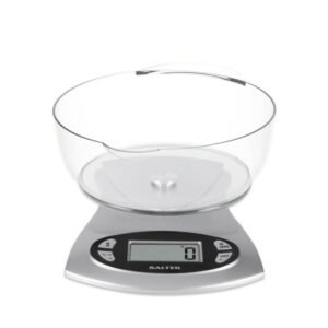 Salter 1069 SVDR 5KG elektroninen keittiövaaka - hopea