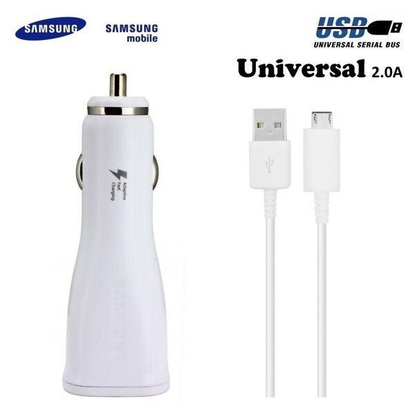 Samsung Micro USB-autolaturi, 5V, 2A, ECA-U21CBEGSTD