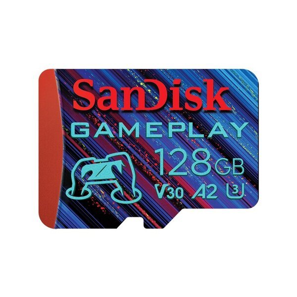 SanDisk GamePlay Card for Mobile and Handheld Console Gaming 128GB SDSQXAA-128G-GN6XN