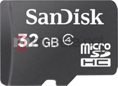 Sandisk SDSDQM-032G-B35A muistikortti 32 Gt: n MicroSDHC-luokka 4