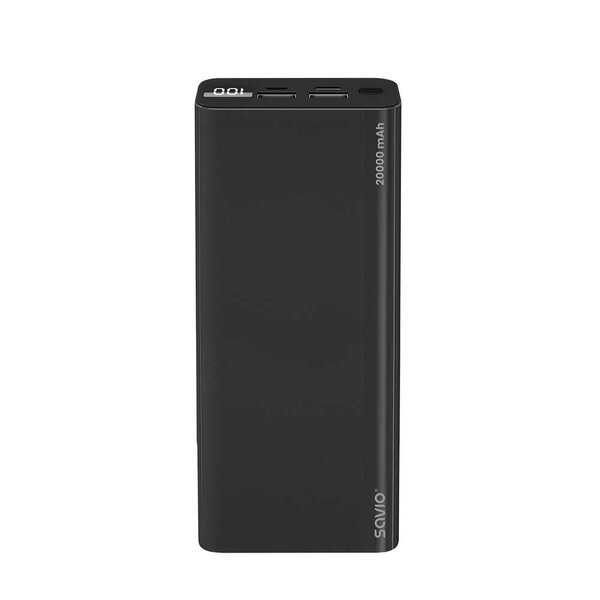 Savio BA-05 20000 mAh musta