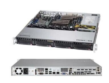 Server Chassis 1U 500W/CSE-813MFTQC-505CB