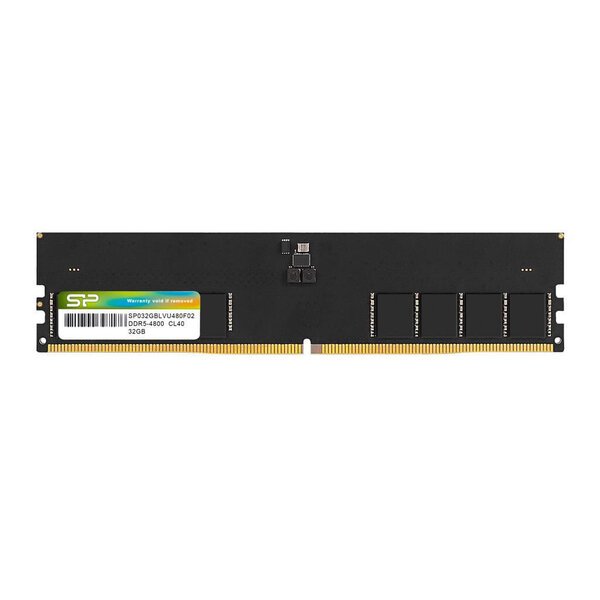 Silicon Power DDR5 32GB 4800MHz CL16 U-DIMM Muistikampa Yksi 32GB Moduuli