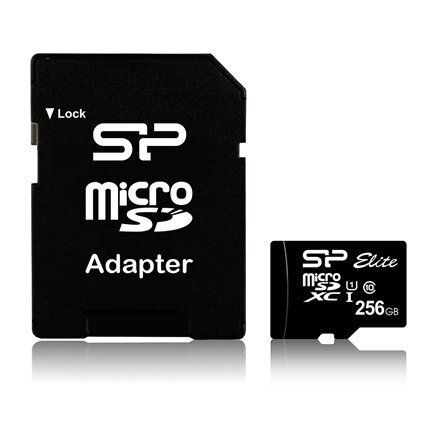 Silicon Power Elite 256 GB, micro SDXC,