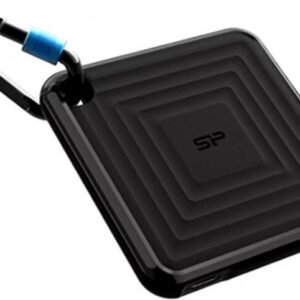Silicon Power SSD 512GB PC60, USB-C, musta