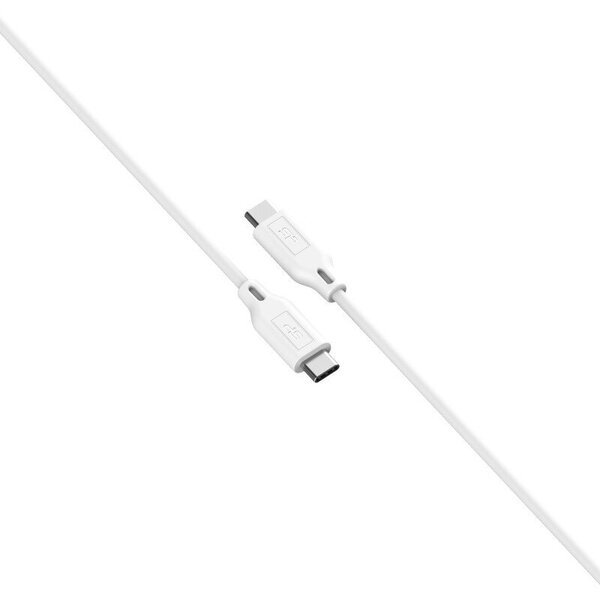 Silikoninen virtajohto USB-C - USB-C Boost Link 1m, valkoinen (LK15CC)