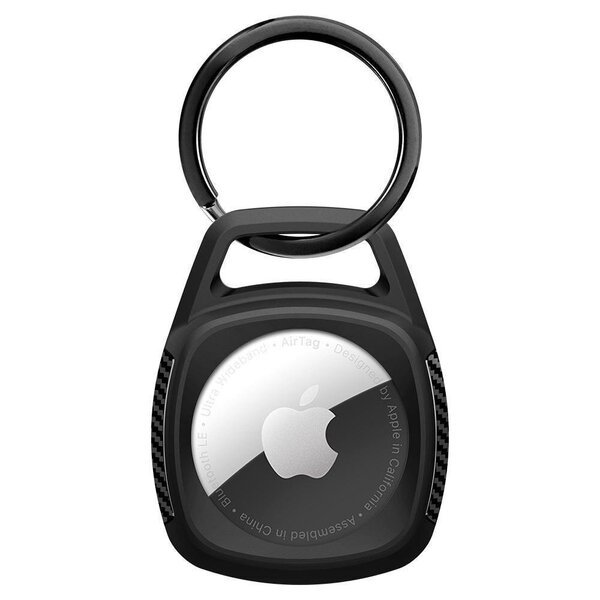 Spigen Rugged AirTag -kotelo, musta