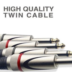 Stagg 2 x 6.35mm Jack TS - 2 x 6.35mm Jack TS 10 metriä
