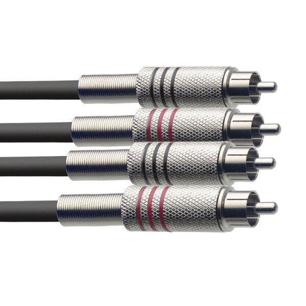 Stagg 2xRCA - 2xRCA, 2m