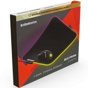 SteelSeries QcK 63825, musta