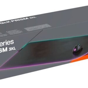 SteelSeries QCK PRISM, musta
